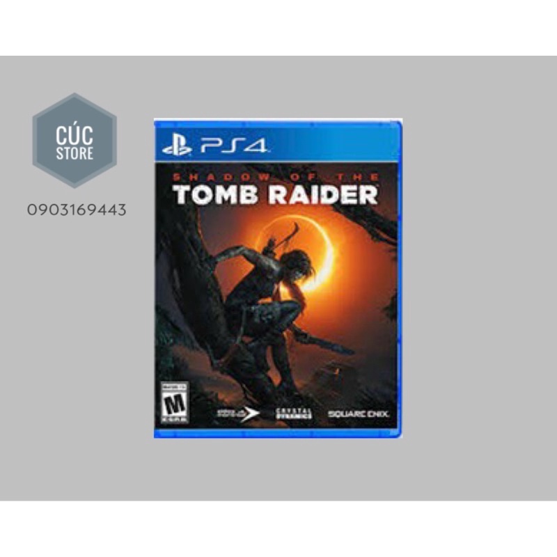 Đĩa chơi game PS4: Shadow of the Tomb Raider