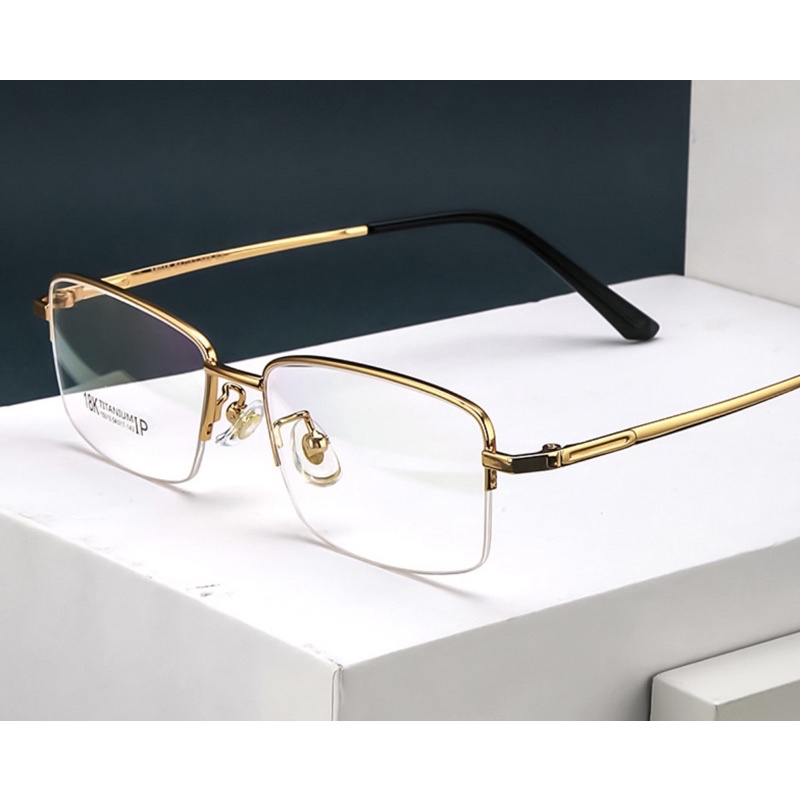Gọng kính Titan cao cấp size 53-18-143