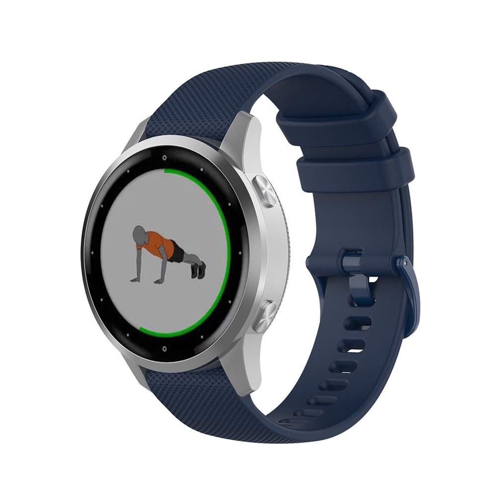 Dây Đeo Silicon 18 / 20 / 22mm Cho Garmin Forerunner 255 255m 255s 245 245m 645 Music 158 55 Venu sq 2s 2 Plus