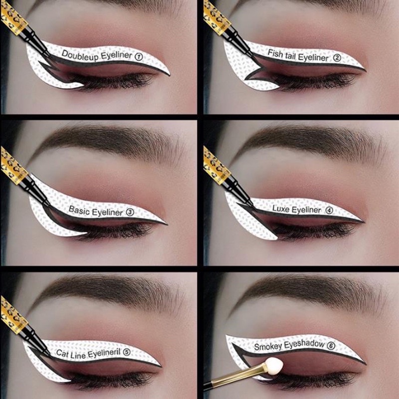 Miếng dán eyeliner tiện lợi tái sử dụng nhiều lần