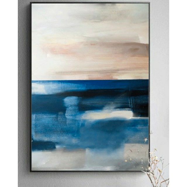 Tranh canvas trừu tượng 50x70 giá kèm khung