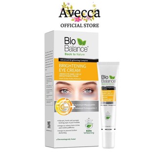 Kem Giảm Quầng Thâm Mắt, Bọng Mắt Bio Balance Thổ Nhĩ Kỳ 15ml