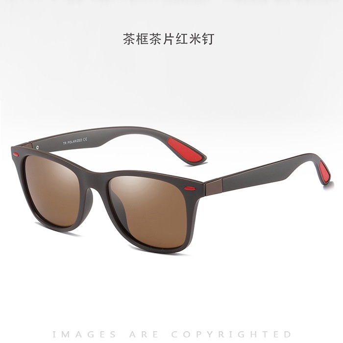 Kính Chống Nắng Phân Cực Mặt Vuông Thích Hợp Lái Xe Cho Nam Và Nữ