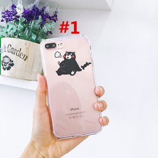 Ốp IPHONE - Ốp Lưng- M230 GẤU ĐEN