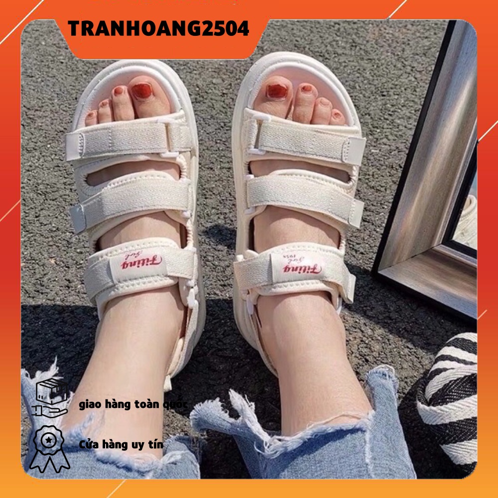 CÓ SẴN Dép sandal hot hit 2020 hàn quốc 3 quai