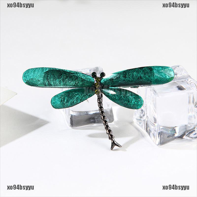 Ghim Cài Áo Hình Chuồn Chuồn Bằng Resin Phong Cách Vintage xo94bsyyu