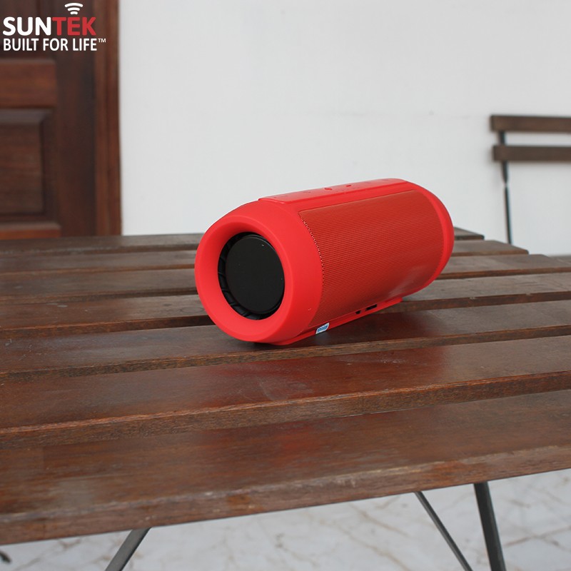 LOA Bluetooth SUNTEK S9 Kiêm Pin sạc dự phòng Red