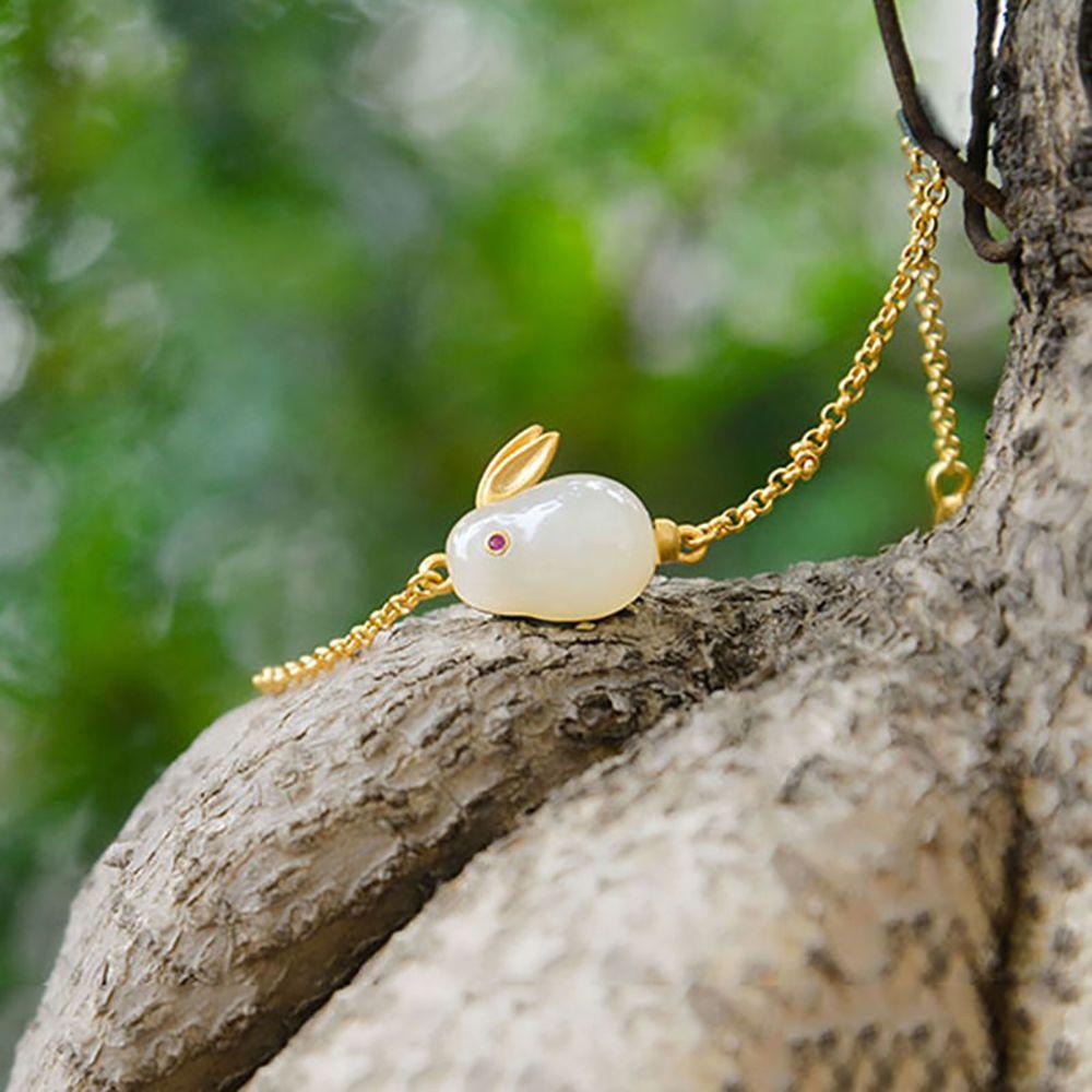 JARRED Vòng Tay Hình Thỏ Đơn Giản Thời Trang Cho Nữ