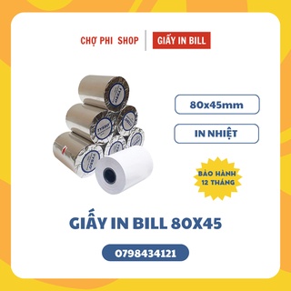 GIẤY IN BILL K80X45 [THÙNG 20 CUỘN]