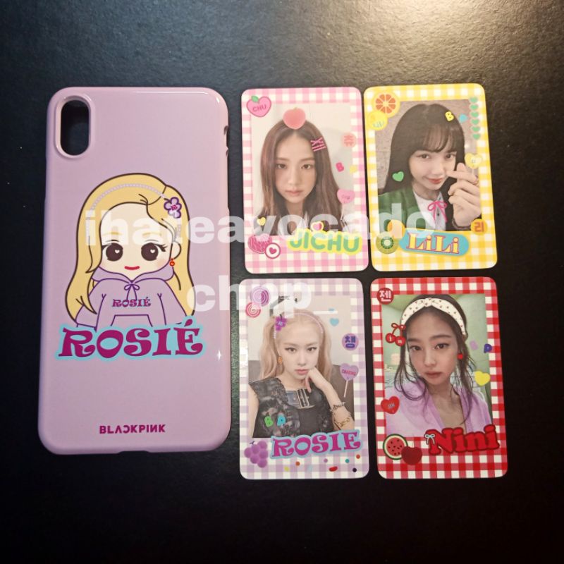 Ảnh Card BLACKPINK SRING - Ốp điện thoại ROSIE BLACKPINK