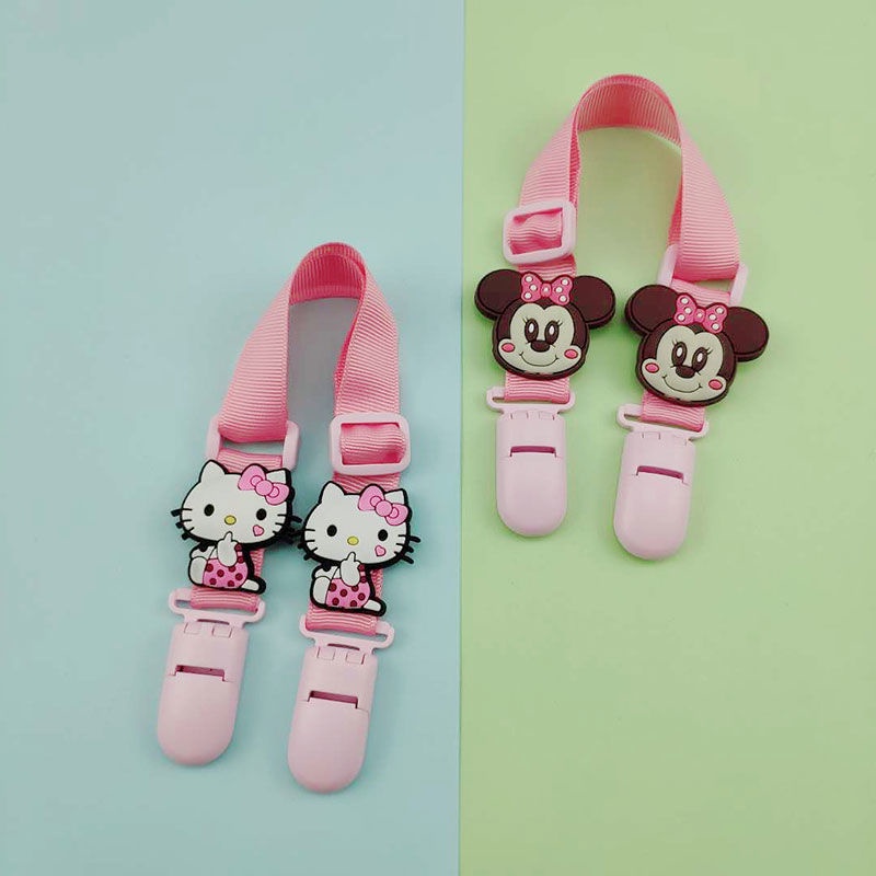 2 Gói 2 Kẹp Khăn Tay / Yếm Ăn Cho Bé Có Thể Điều Chỉnh Được Tiện Dụng 2022