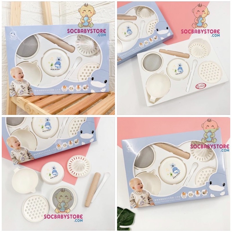 Bộ chế biến ăn dặm cho bé Kuku KU5307