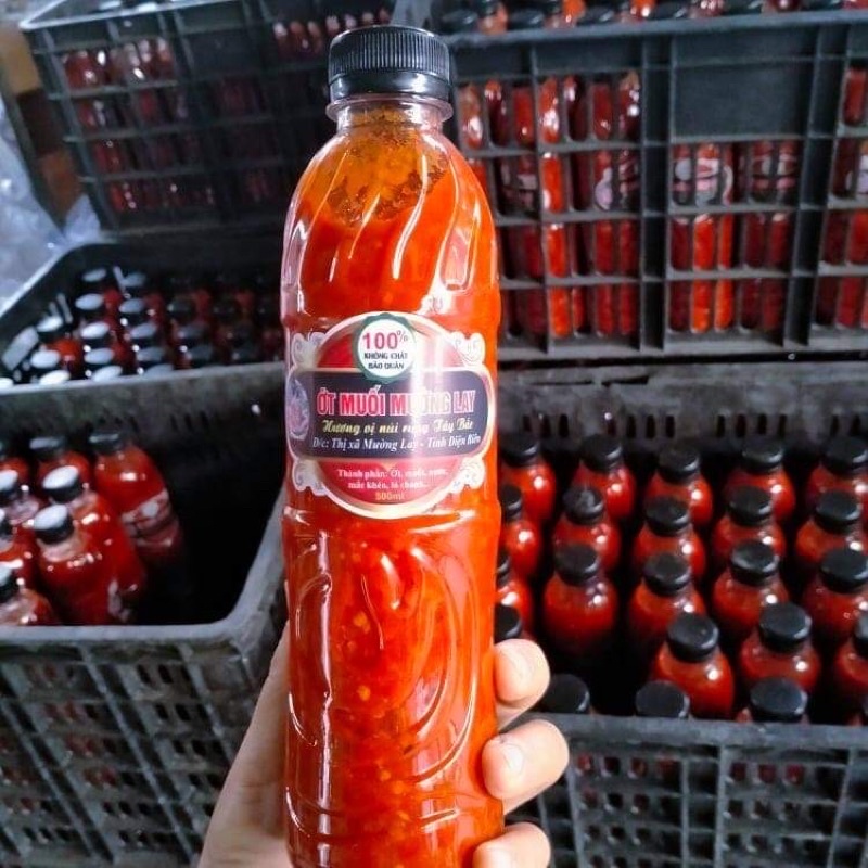 ỚT MUỐI MƯỜNG LAY - ĐẶC SẢN ĐIỆN BIÊN 500ml
