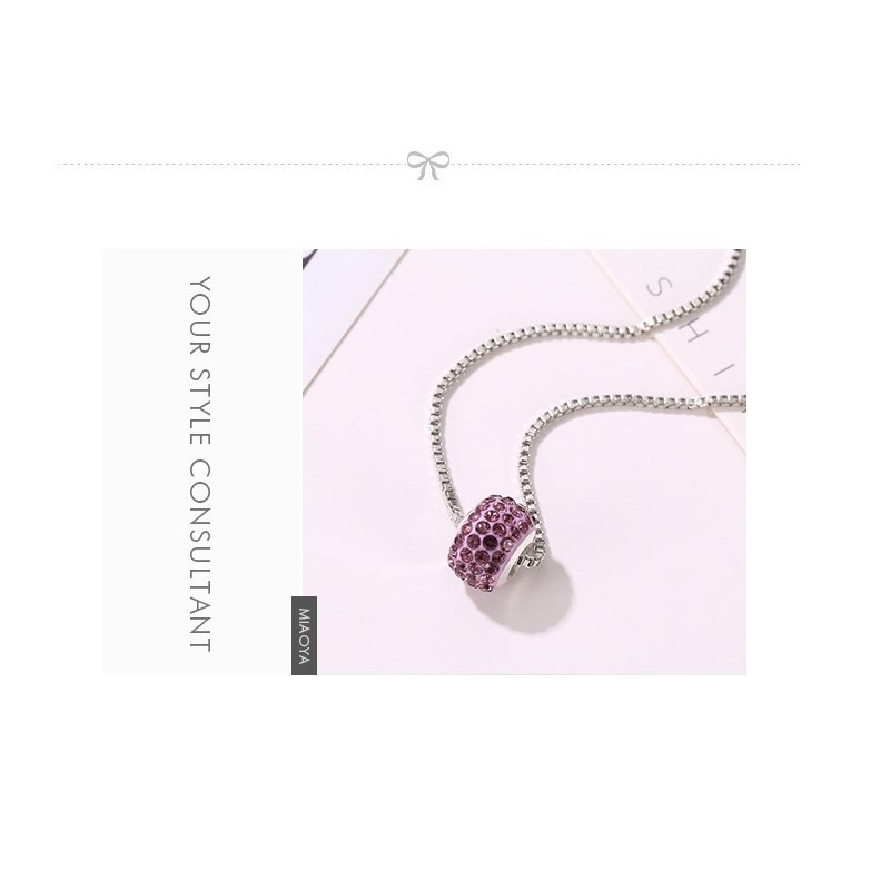 Mặt vòng cổ lỗ lớn đính đá toàn diện