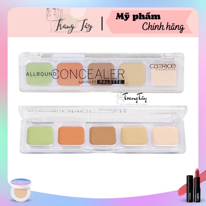 BẢNG CHE KHUYẾT ĐIỂM 5 Ô CATRICE ALLROUND CONCEALER PALETTE