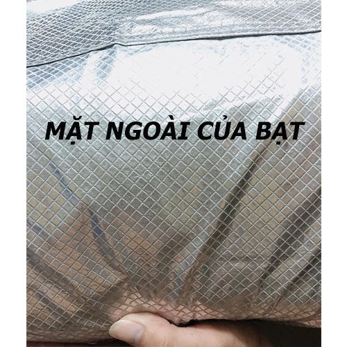 Bạt phủ ô tô 4 5 7 chỗ chống nắng nóng mưa 3 lớp cao cấp