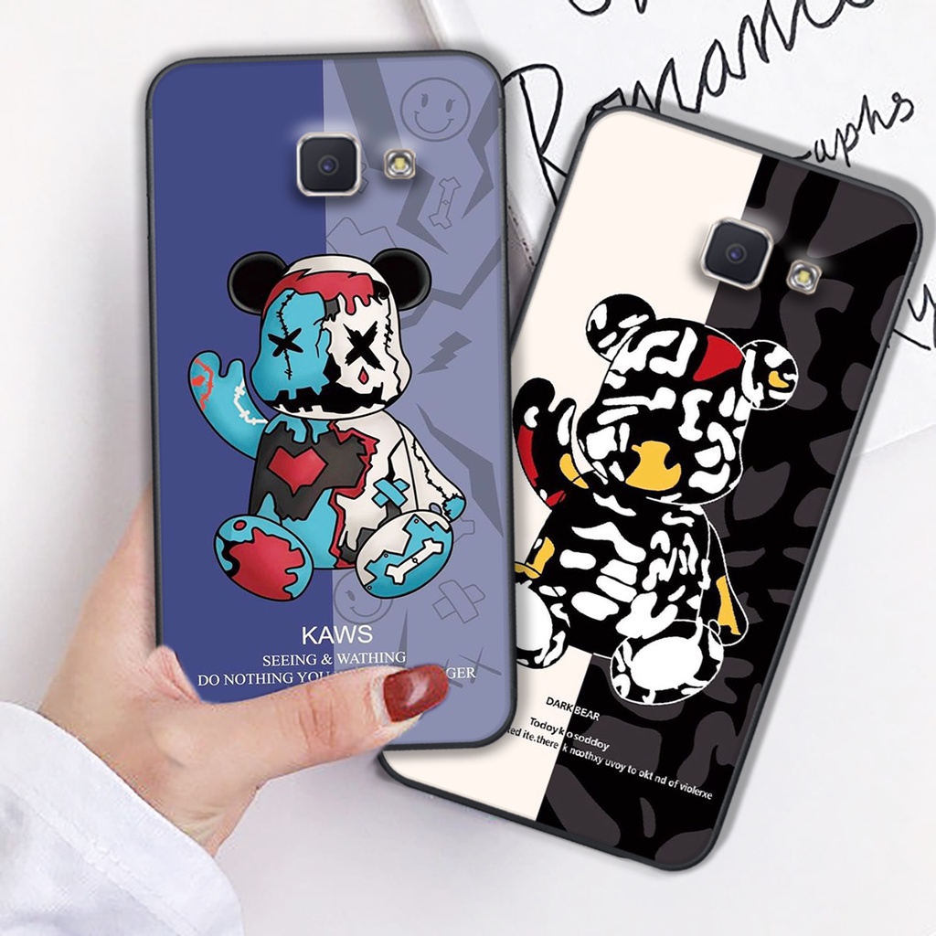 ỐP LƯNG SAMSUNG J4 PLUS-SAMSUNG J4 PRIME-SAMSUNG J4 CORE-SAMSUNG J5 PRIME-SAMSUNG J7 PRIME IN HÌNH BEARBRICK CỰC HOT