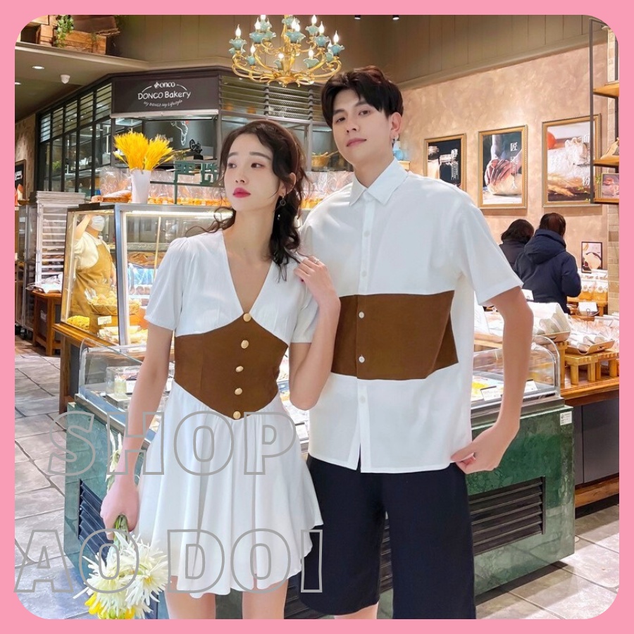 Đồ đôi nam nữ dễ thương, chất đẹp để chụp hình cưới, đi du lịch