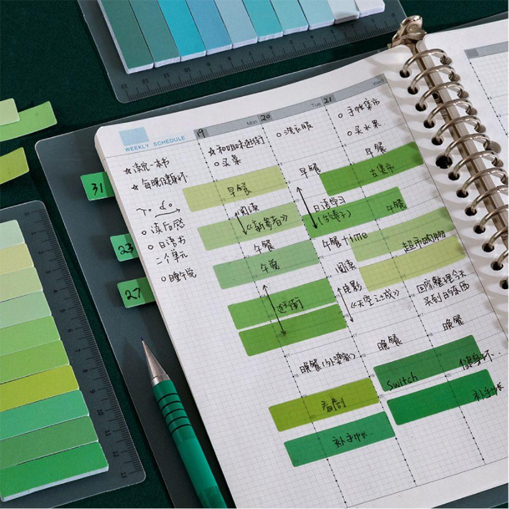 Set 150 Giấy Ghi Chú Màu Sắc Cầu Vồng Xinh Xắn