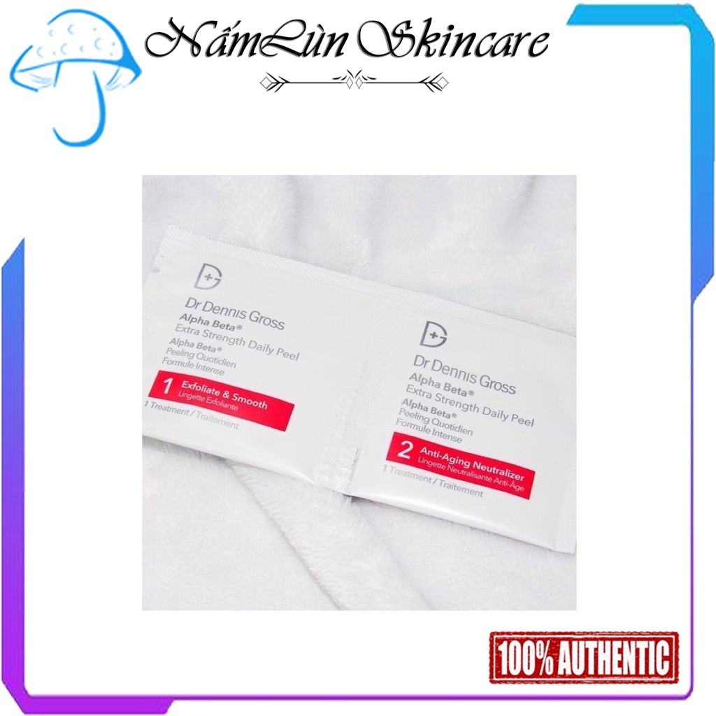 Tẩy da chết Dr Dennis Gross Alpha Daily , Peel Da Dr Dennis Gross Extra Strength Daily Peel