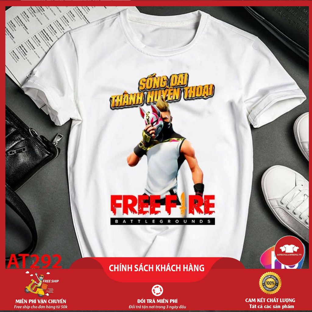 Áo Phông Game Free Fire Đẹp (Chất mịn mát)