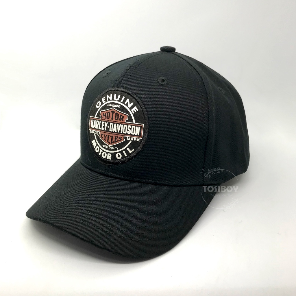 Nón kết may logo Harley Davidson