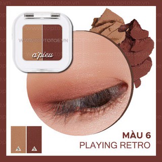 Màu Mắt A'Pieu Mineral Mono Shadow Dual