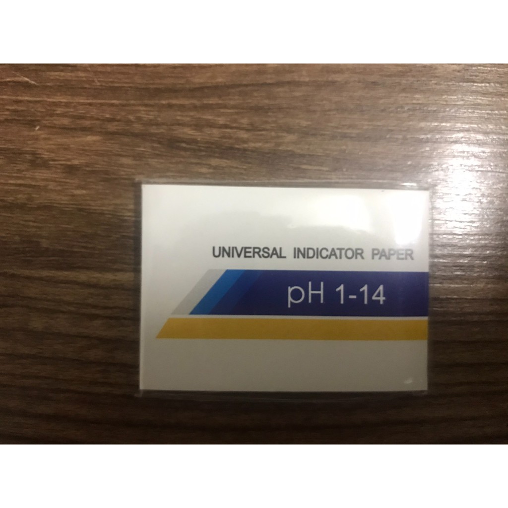 Giấy quỳ đo pH - Giấy đo thí nghiệm - Xumiso 1 tệp