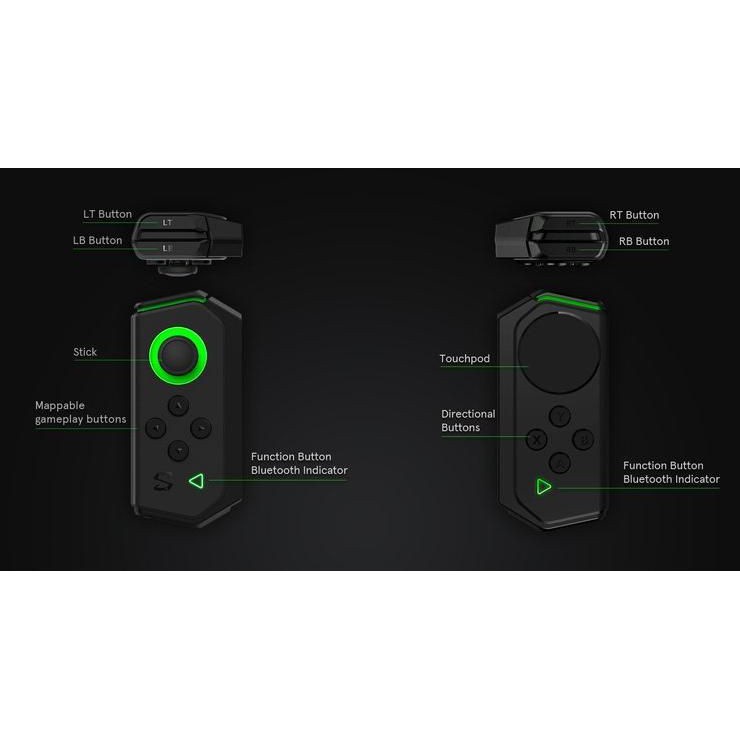 Tay cầm trái Black shark 2.0_Techshark