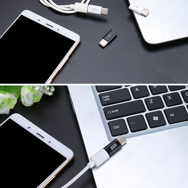 Bộ 3 đầu chuyển từ USB Type C sang Micro USB