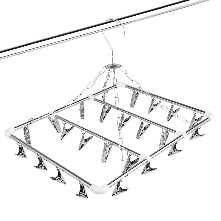 Móc treo inox loại 24 kẹp Prota