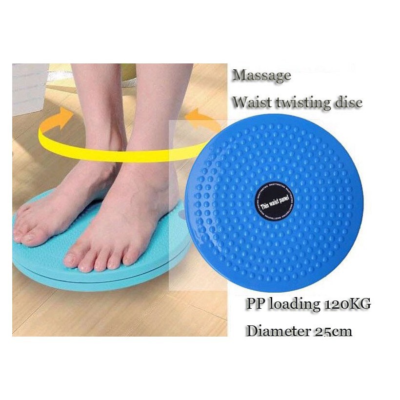Đĩa xoay eo tập thể dục 360 độ bàn xoay tập cơ bụng eo thon giảm cân có hạt massage bàn chân cực tốt Store4girls