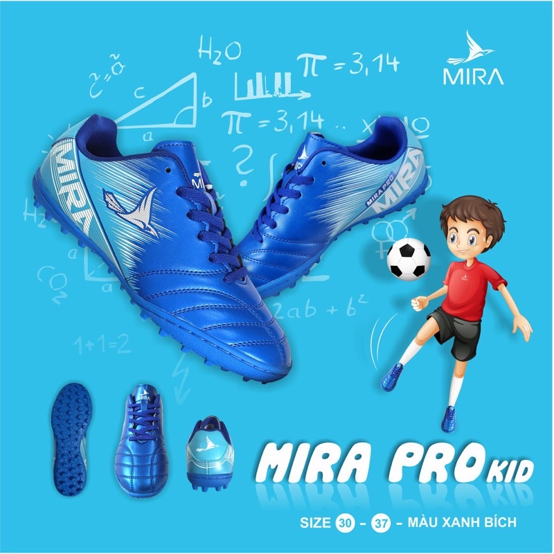 GIÀY ĐÁ BÓNG GIÀY THỂ THAO CHO BÉ SIZE TỪ 30 ĐẾN 37