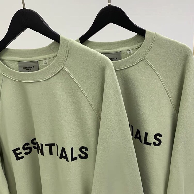 Áo sweater nỉ da cá Essentials