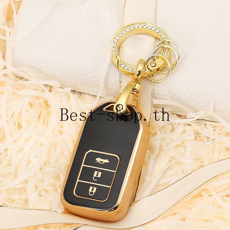 Vỏ Bọc Chìa Khóa Điều Khiển Từ Xa Cho Xe Hơi Honda Civic City Accord CRV CR-V XR-V Odyssey Vezel