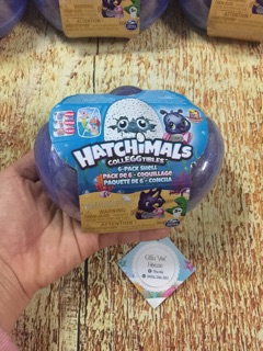 Hộp trứng Hatchimals vỏ sò (nguyên box, có tem phản quang)