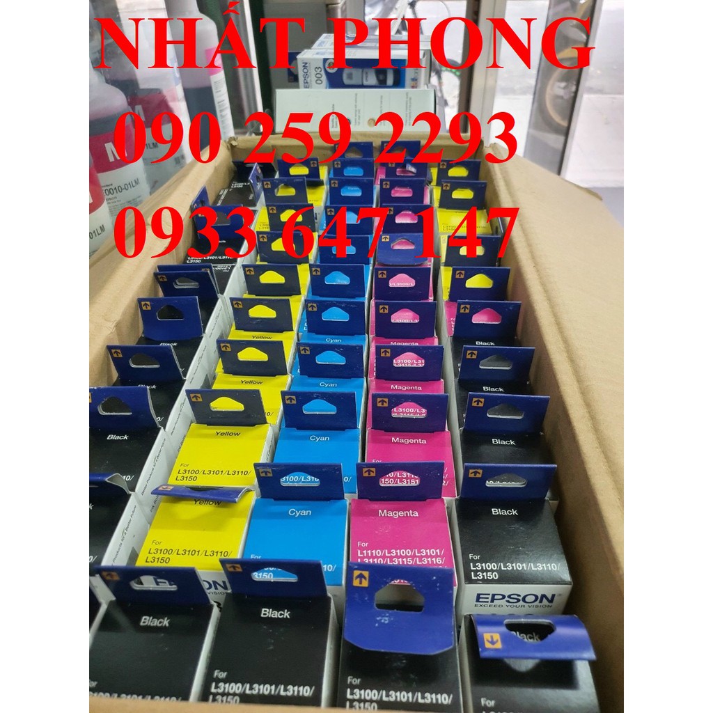 Mực Epson 003 cho epson L3110 / L3150 / L1110 / L5190