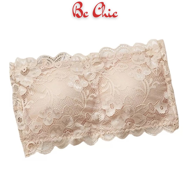 Áo REN QUÂY KHÔNG DÂY CÓ MÓC CÀI SAU CỰC QUYẾN RŨ DỄ MẶC 113 BC_CHIC LINGERIE
