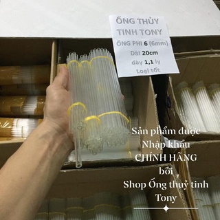 Ống thuỷ .tinhthí nghiệm10 ống