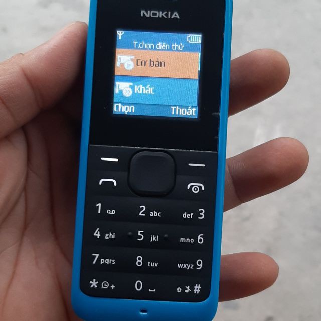 Điện Thoại Nokia 105 Zin Chính Hãng 1 Sim BH 12 Tháng