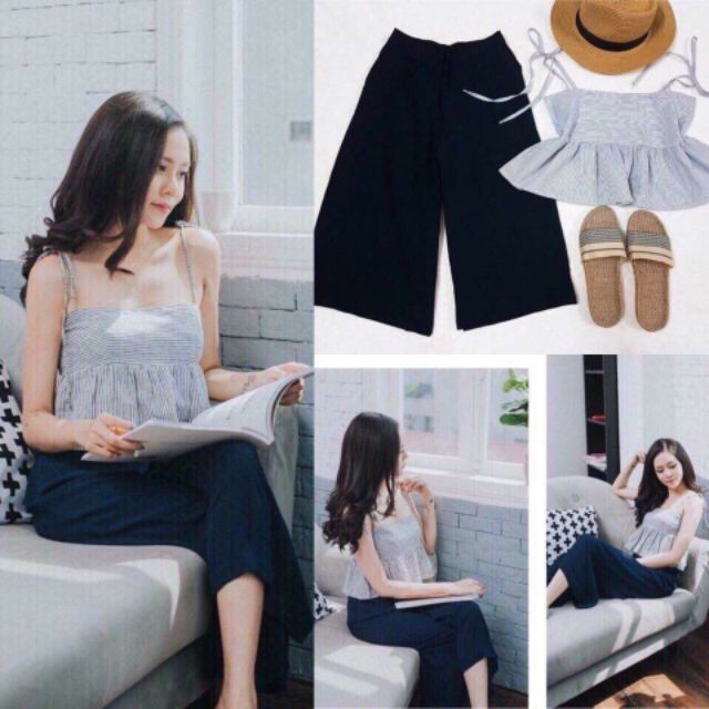 [Mã WAMST111 giảm 15k đơn 99k] QUẦN CULLOTES ỐNG LỬNG UNISEX HOT | BigBuy360 - bigbuy360.vn