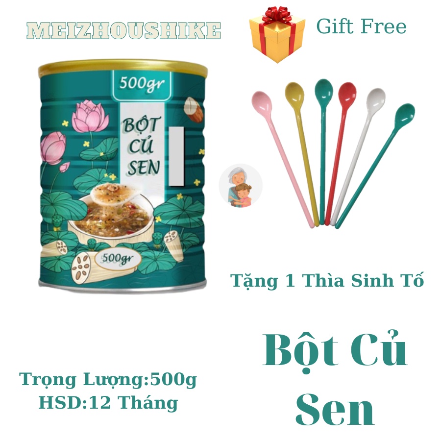 Bột Củ Sen Dưỡng nhan Mix Hoa Quả