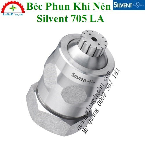 Silvent 735 LA - Béc Phun Khí Nén Silvent 735 LA ren kết nối cái G 1"