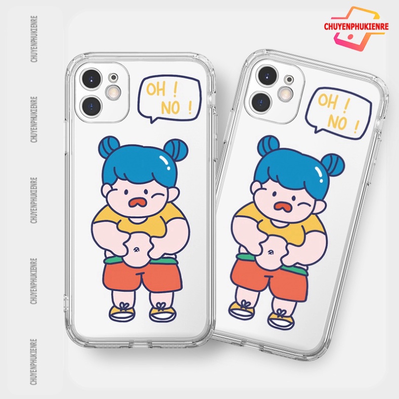 Ốp lưng iphone 6, 6s plus, 7 8 Plus, X, XS, XR, XSMAX, 11 , 12, 13 PROMAX TRONG BÉ MẬP Ú 2022RE