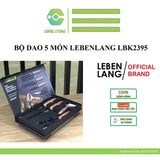 Lbk2395 - bộ dao 5 món lebenlang – thương hiệu đức
