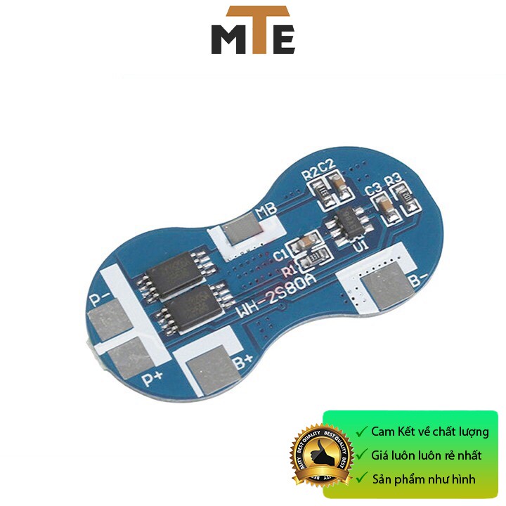 Mạch sạc xả bảo vệ 2 Cell Pin Lithium 2S 4A