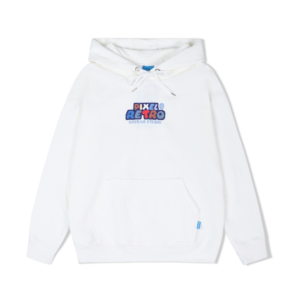 Áo HOODIE OHYEAH cao cấp Unisex nam nữ Nỉ Cotton form rộng oversize PIXEL RETRO
