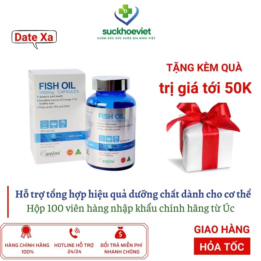 Dầu cá hồi - Fish Oil  Careline