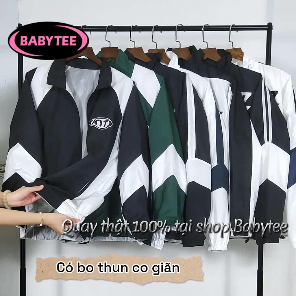 Áo khoác dù KYT 7ZIA Ulzzang Nam Nữ Unisex Hot Form Rộng 2 Lớp Bomber Jacket Baby Tee | BigBuy360 - bigbuy360.vn