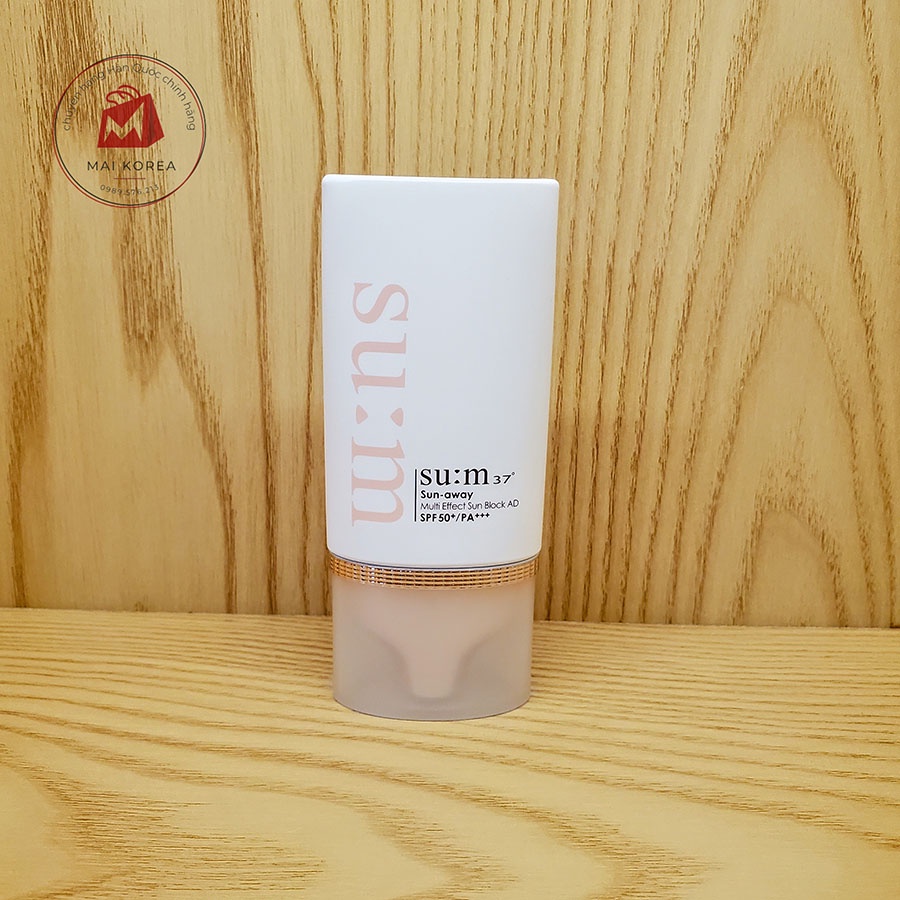 Sét kem chống nắng SUM cao cấp Sun Away Multi và Cooling Effect Sun Block SPF 50 /PA +++